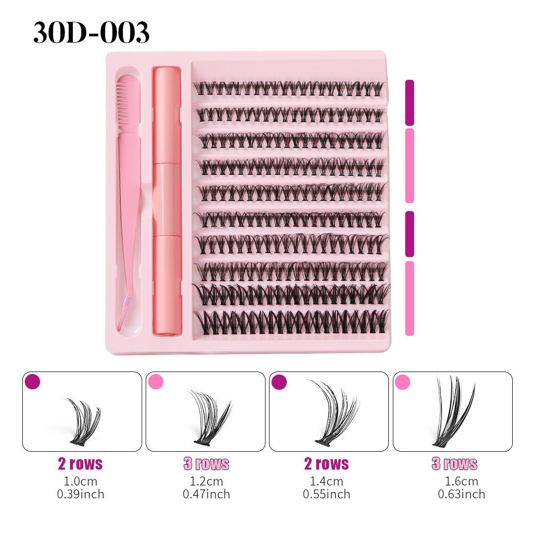 “DIY Lash Extensions Kit – Natural Cluster Lashes (Salon Look in 5 Minutes)”