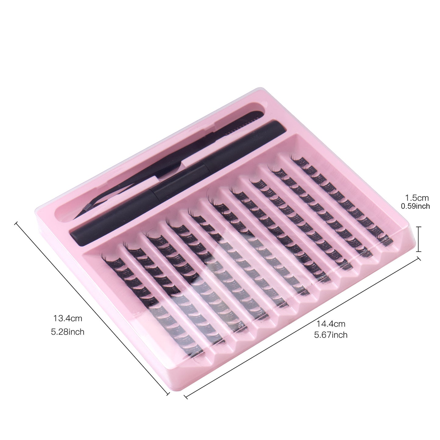 “DIY Lash Extensions Kit – Natural Cluster Lashes (Salon Look in 5 Minutes)”