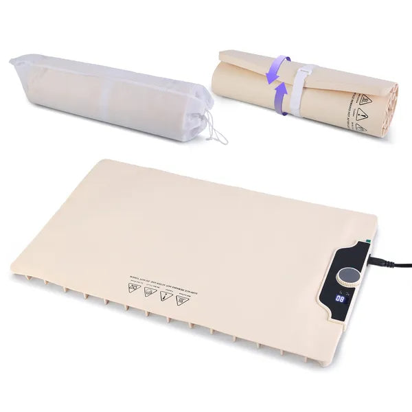 Food Warming Mat 23.6X15.8In 300W Fast Heating Electric Silicone Food Warmer With 14 Temp Levels 10Hrs Timer Settings Roll-Up Portable Hot Plates Heat Pad For Parties Buffet