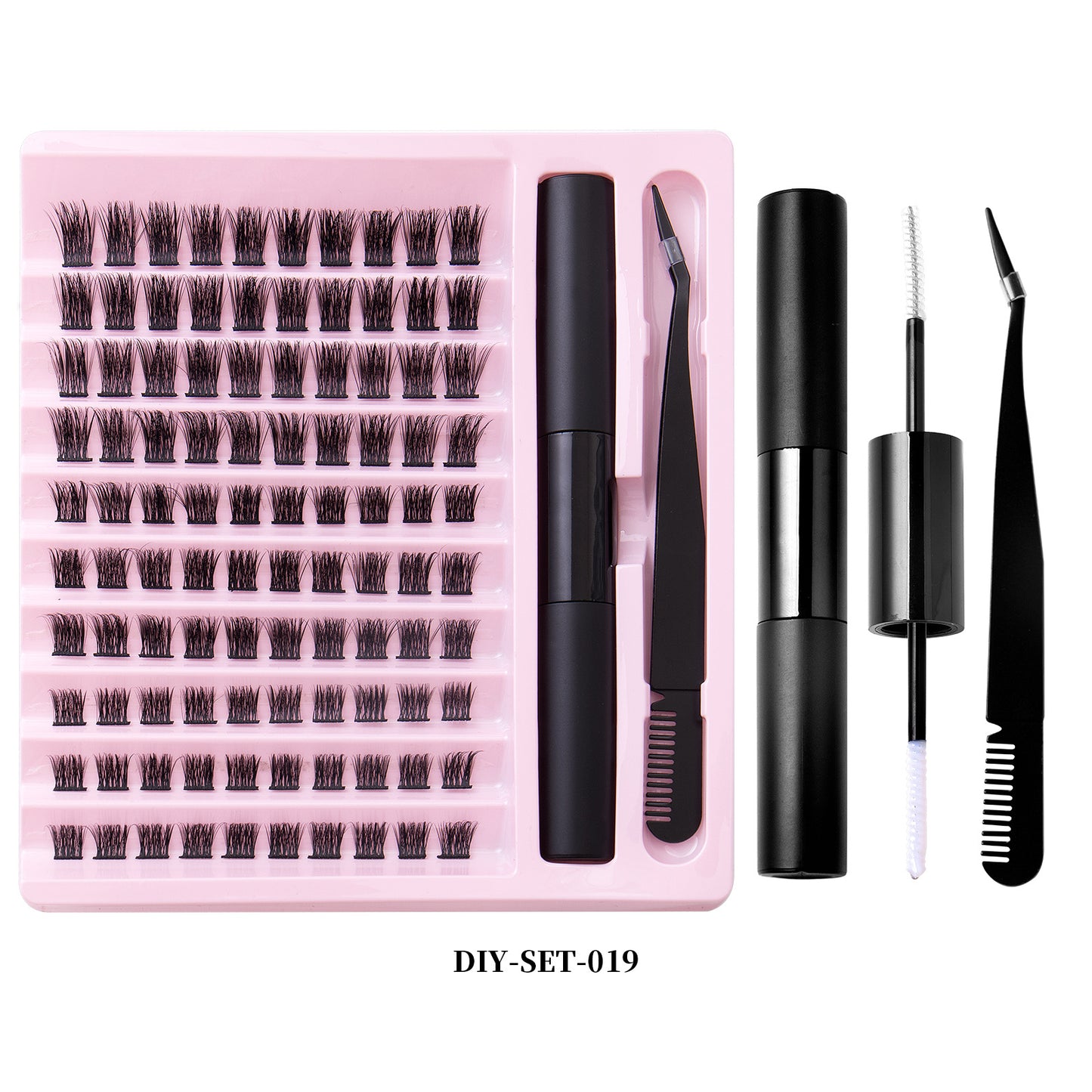 “DIY Lash Extensions Kit – Natural Cluster Lashes (Salon Look in 5 Minutes)”