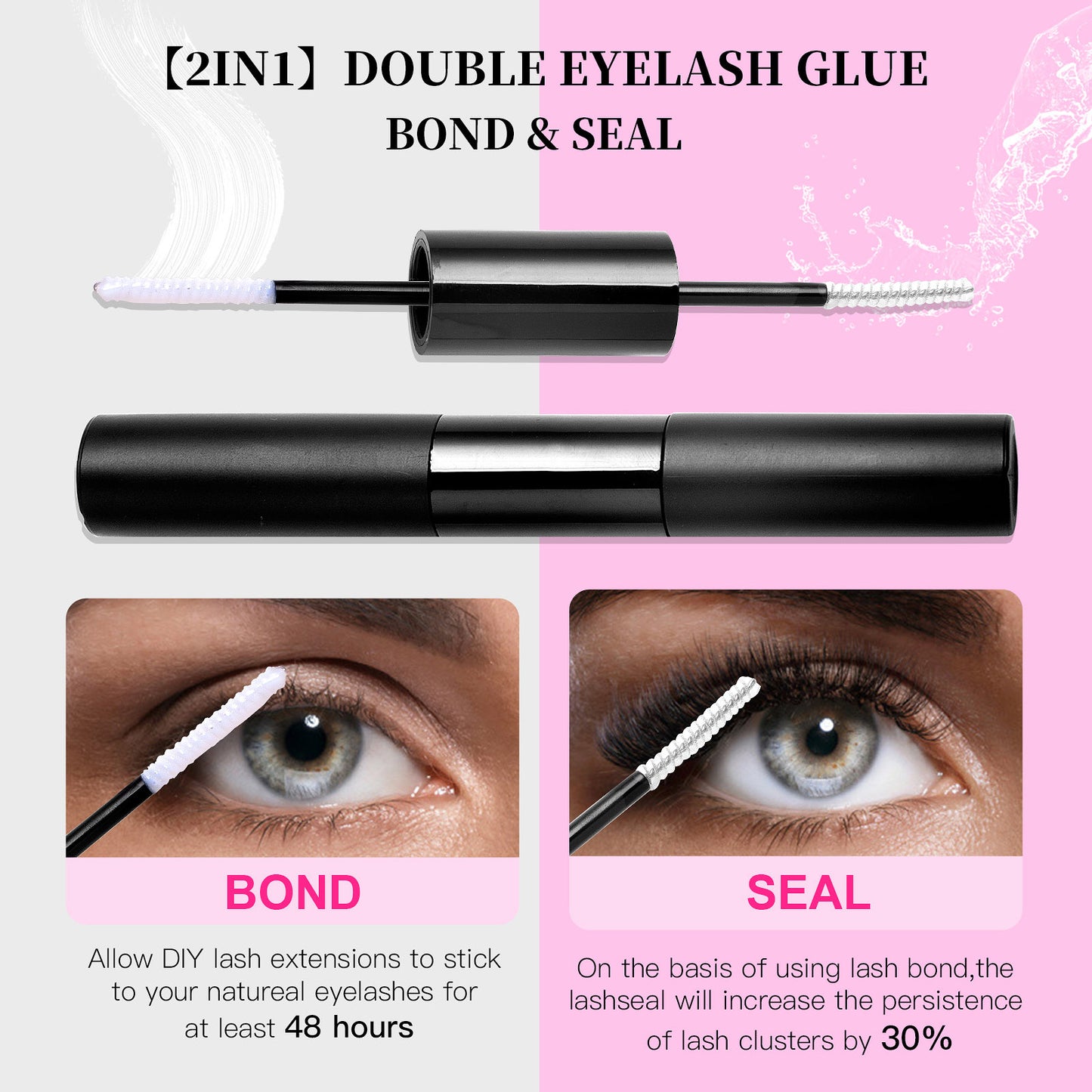 “DIY Lash Extensions Kit – Natural Cluster Lashes (Salon Look in 5 Minutes)”