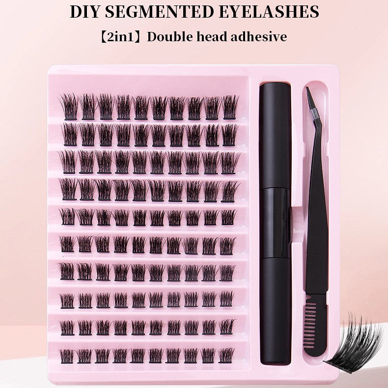 “DIY Lash Extensions Kit – Natural Cluster Lashes (Salon Look in 5 Minutes)”