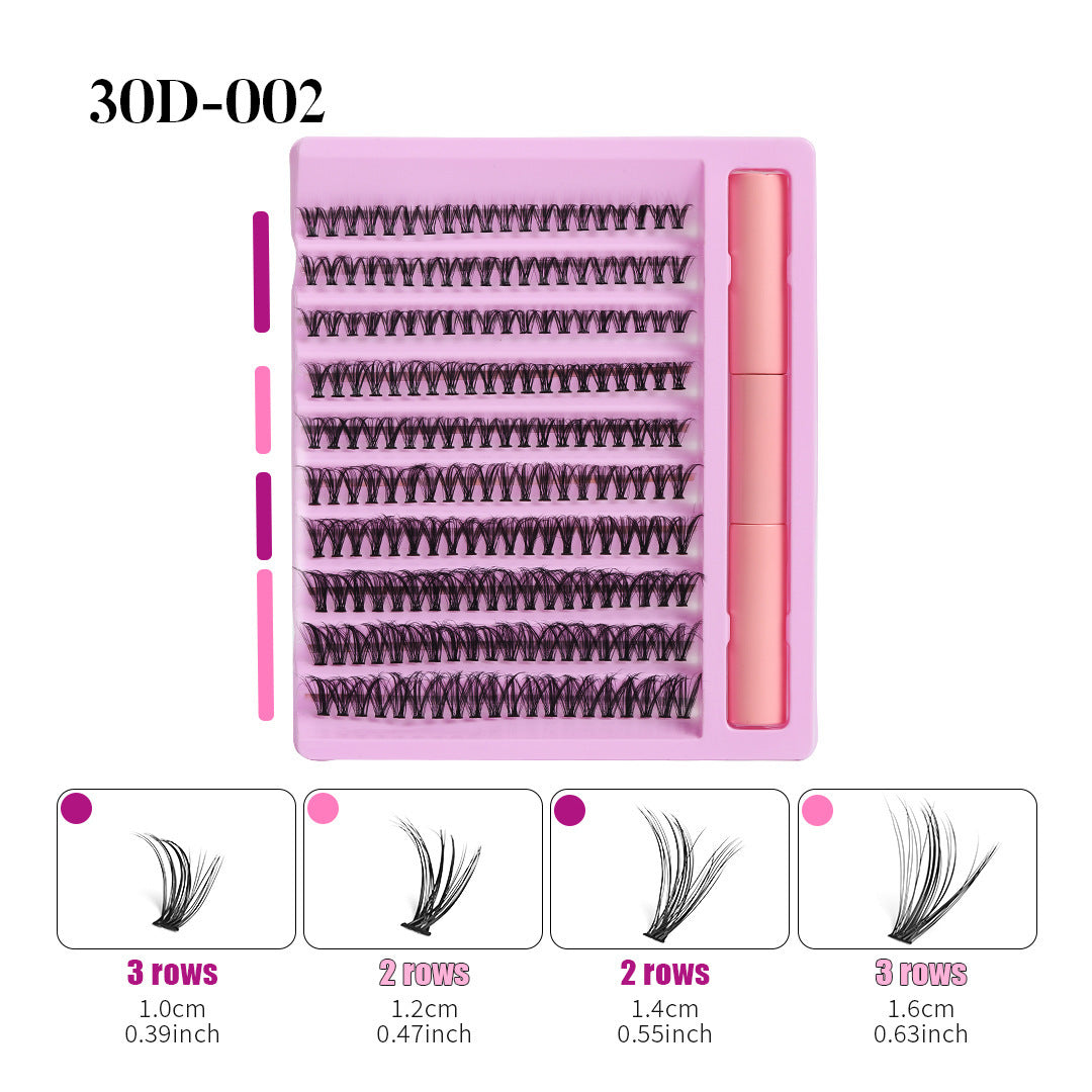 “DIY Lash Extensions Kit – Natural Cluster Lashes (Salon Look in 5 Minutes)”
